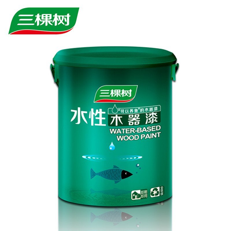 三棵树木器漆 封闭底漆耐黄变透明家具油漆水性漆环保聚酯漆2KG 2L 透明 油漆/涂料 【价格 图片 品牌 报价】-苏宁易购